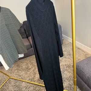 Fendi Black Long Sleeve Dress